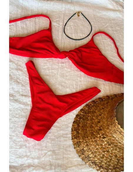 Biquini Pamela canelado