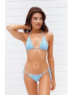 Biquini calcinha de lacinho e cortininha Bingin