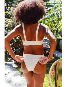 Biquini canelado Pérola 2